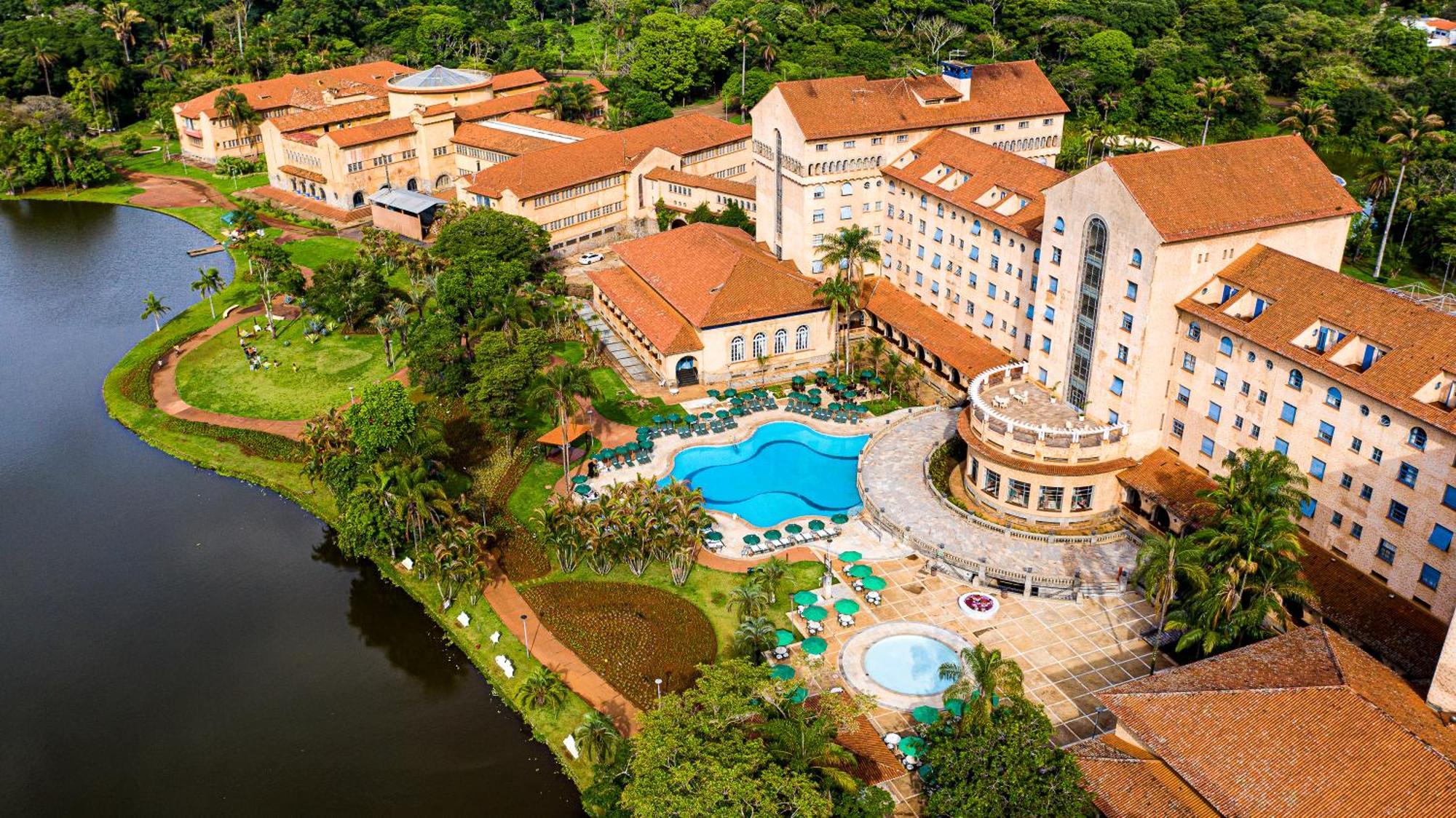 Grande Hotel Termas De Araxa Bagian luar foto